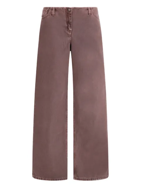 Magda Butrym wide-leg denim trousers