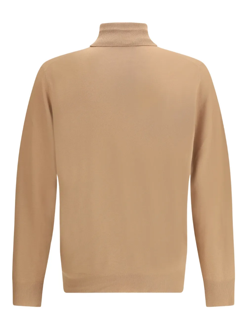 Loro Piana turtleneck ribbed-cuff sweater - Beige