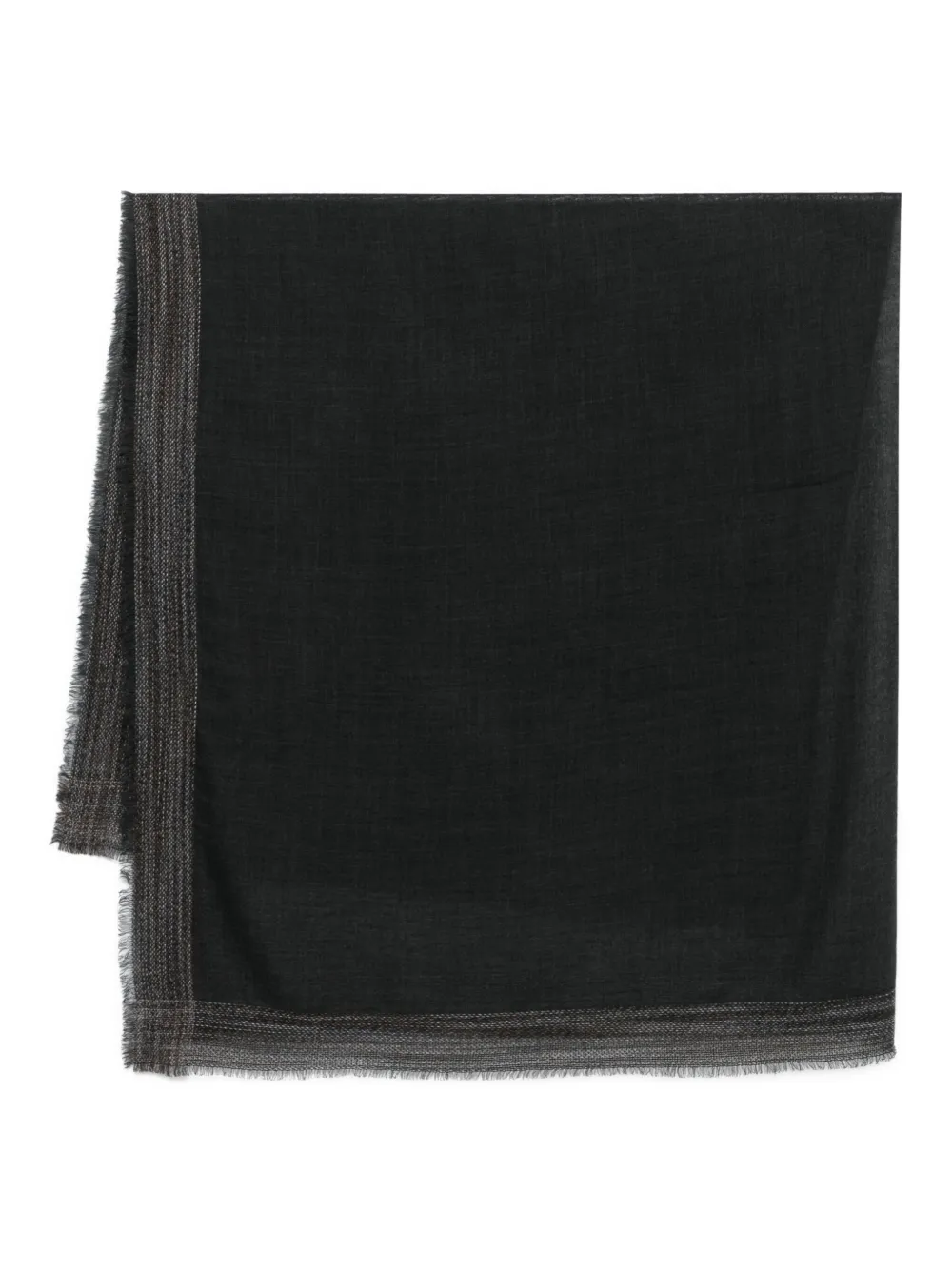 frayed-edge scarf