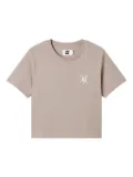 izzue cat-graphic T-shirt - Neutrals