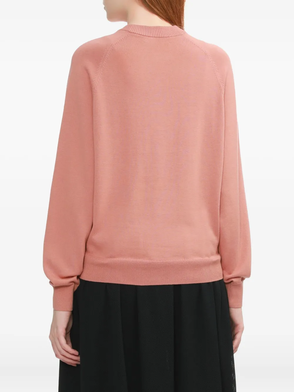 Fred Perry cotton sweater Roze