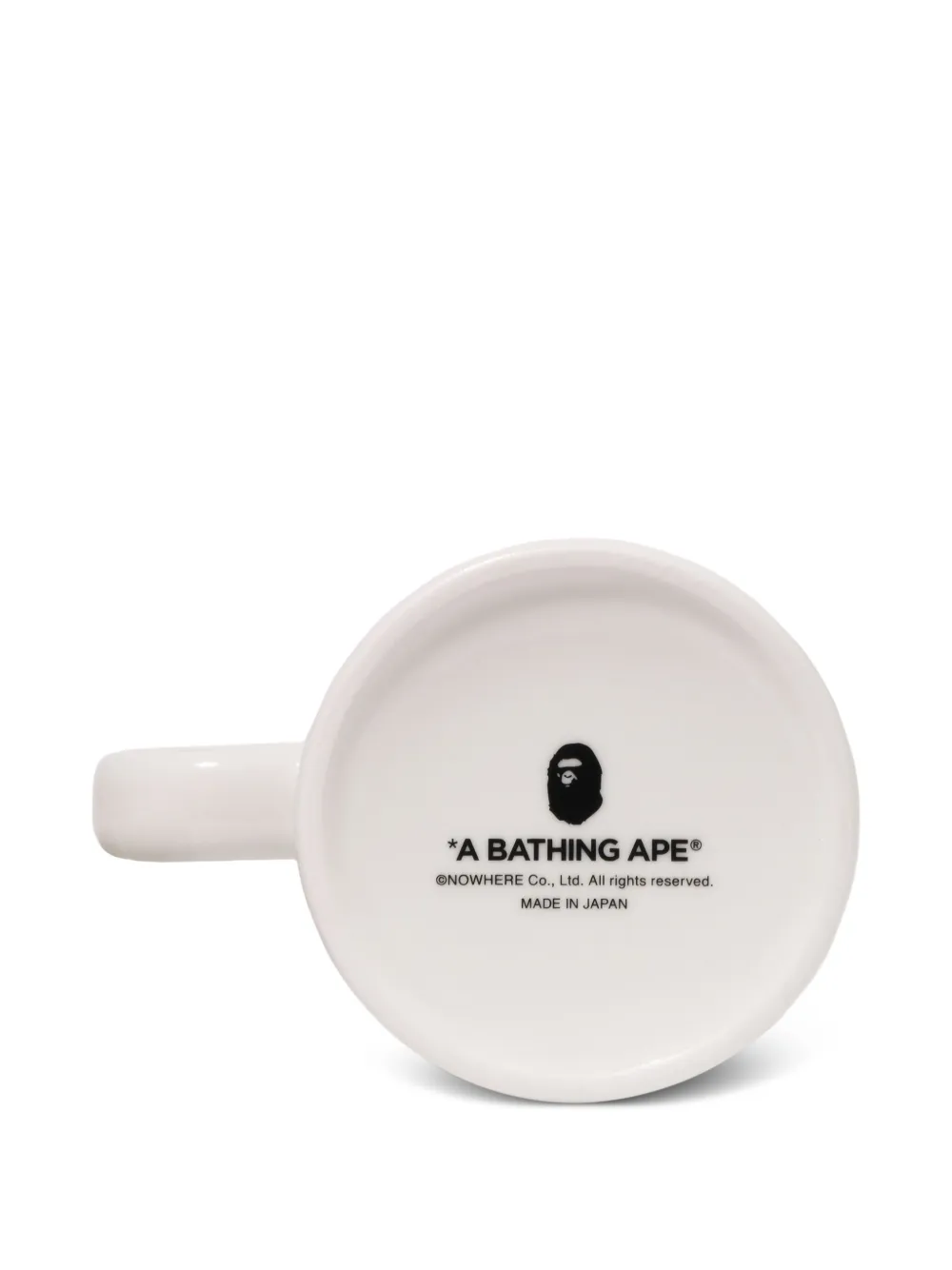 A Bathing Ape Logo-print Mug In White