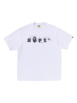 A BATHING APE® Beethoven-print T-shirt | White | FARFETCH