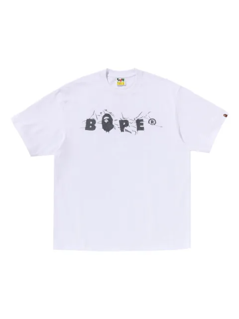 A BATHING APE® logo-print T-shirt