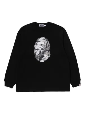 Denim Tears Wreath ロングTシャツ | ブラック | FARFETCH JP