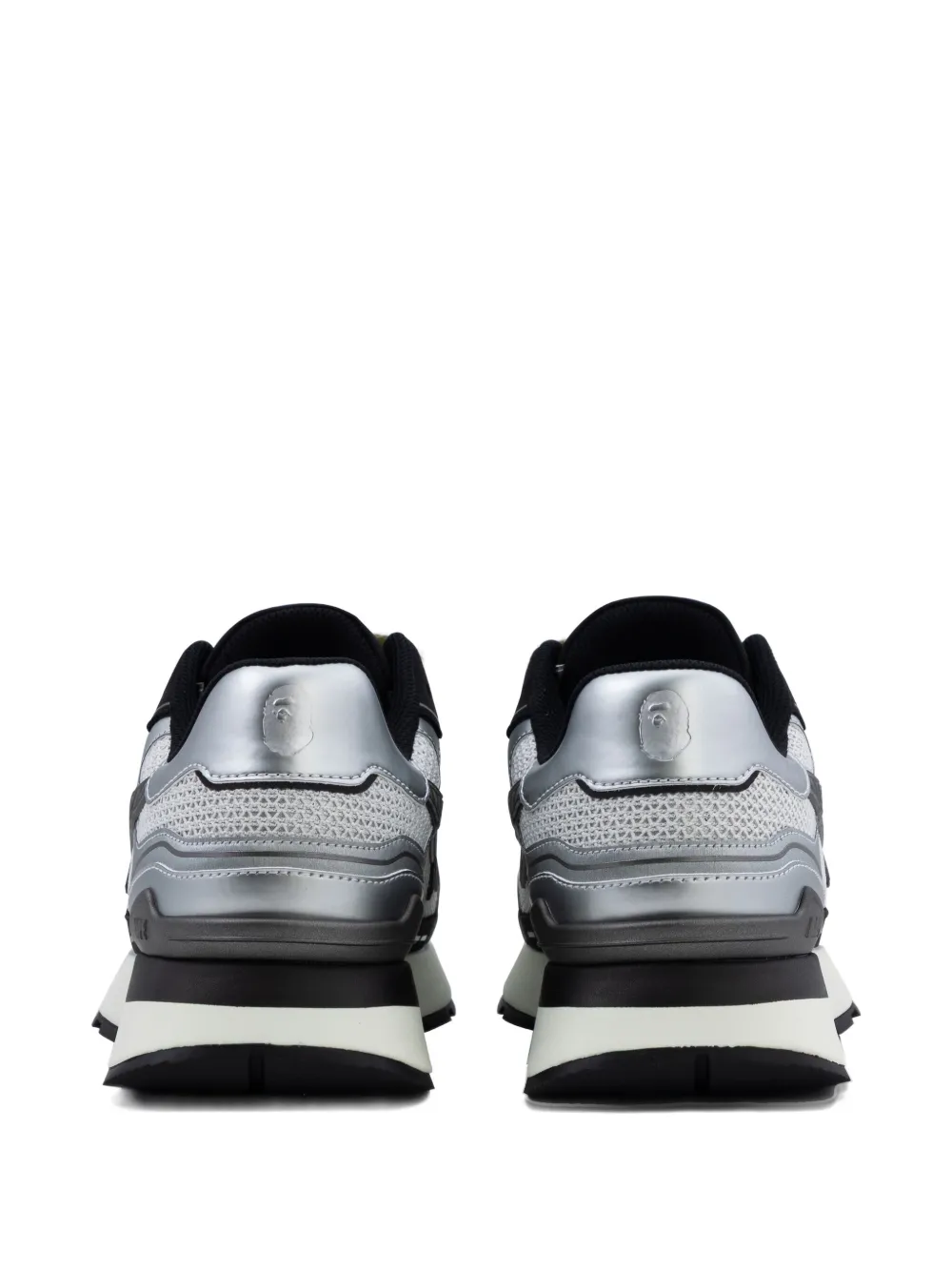 A BATHING APE star-lightning low-tops Grey