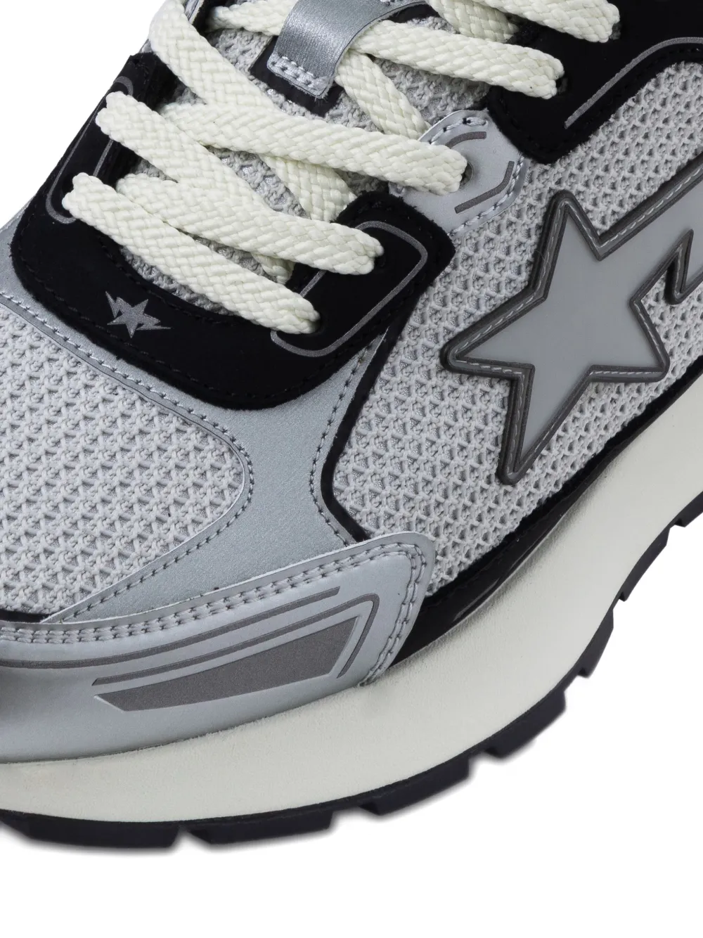 A BATHING APE star-lightning low-tops Grey