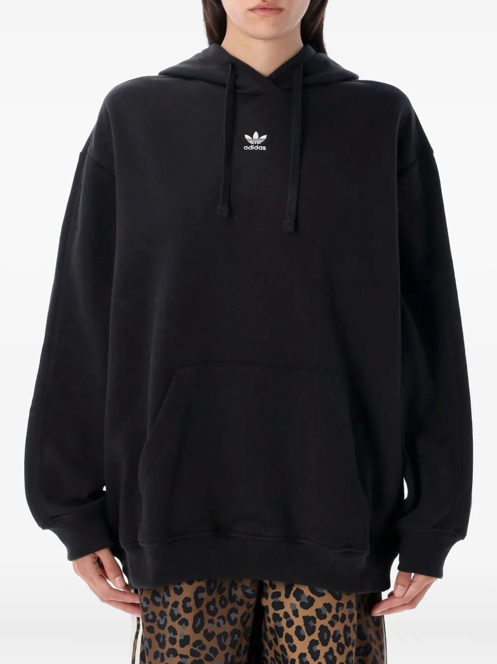 small-logo hoodie