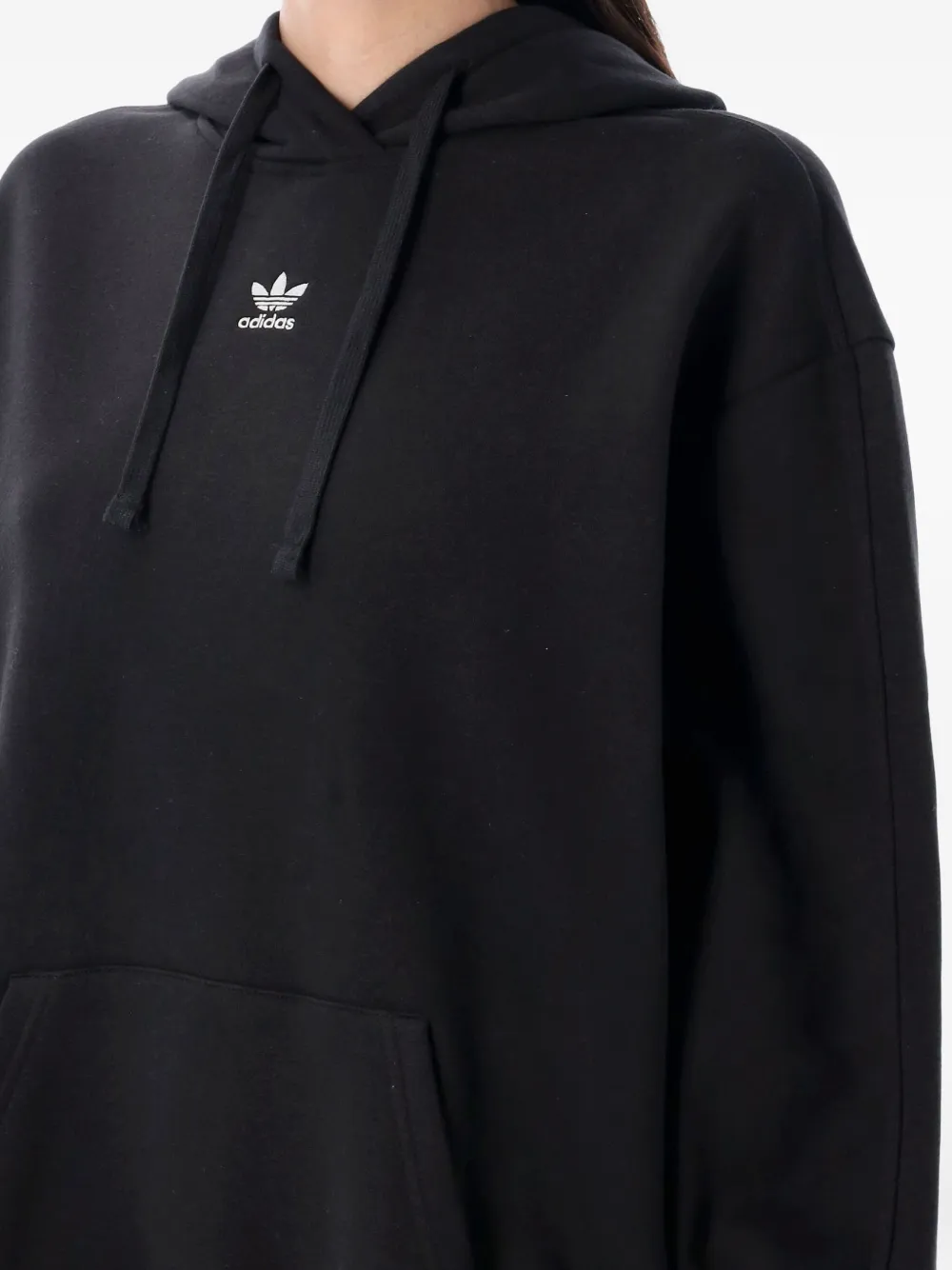 adidas Hoodie met logo Zwart
