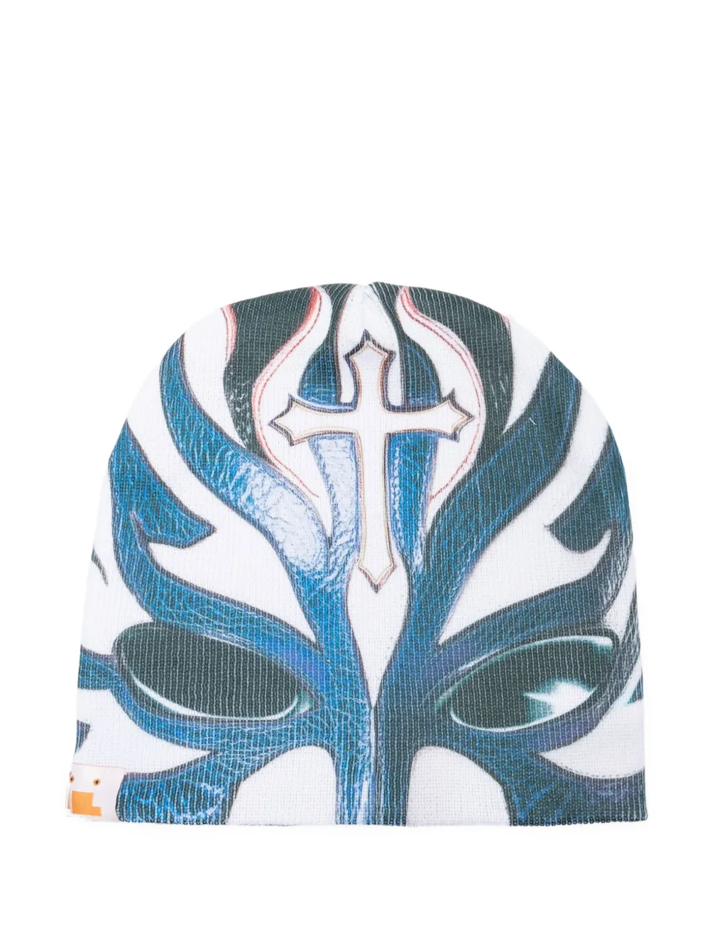 wrestling-mask beanie hat