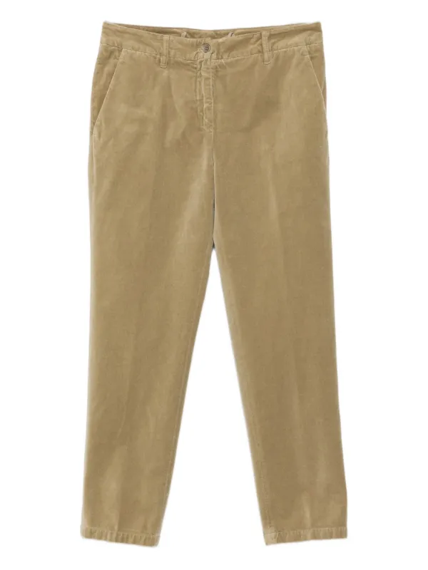 ASPESI MOD.0107 Corduroy Pocket Trousers in Green