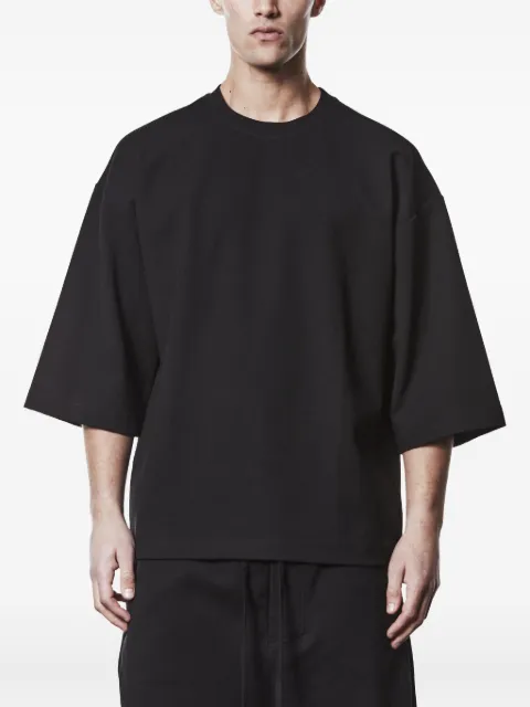 Thom Krom worked three-quarter sleeve T-shirt