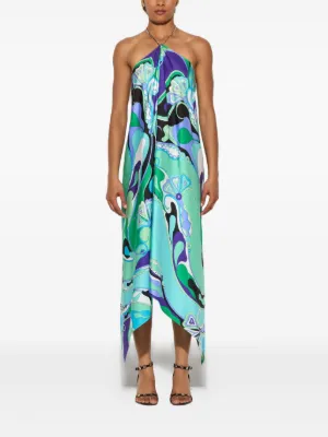 送料関税込♡EMILIO PUCCI ワンピース/サマードレス EMILIO PUCCI - エミリオプッチ EMILIO PUCCI ワンピース ロング