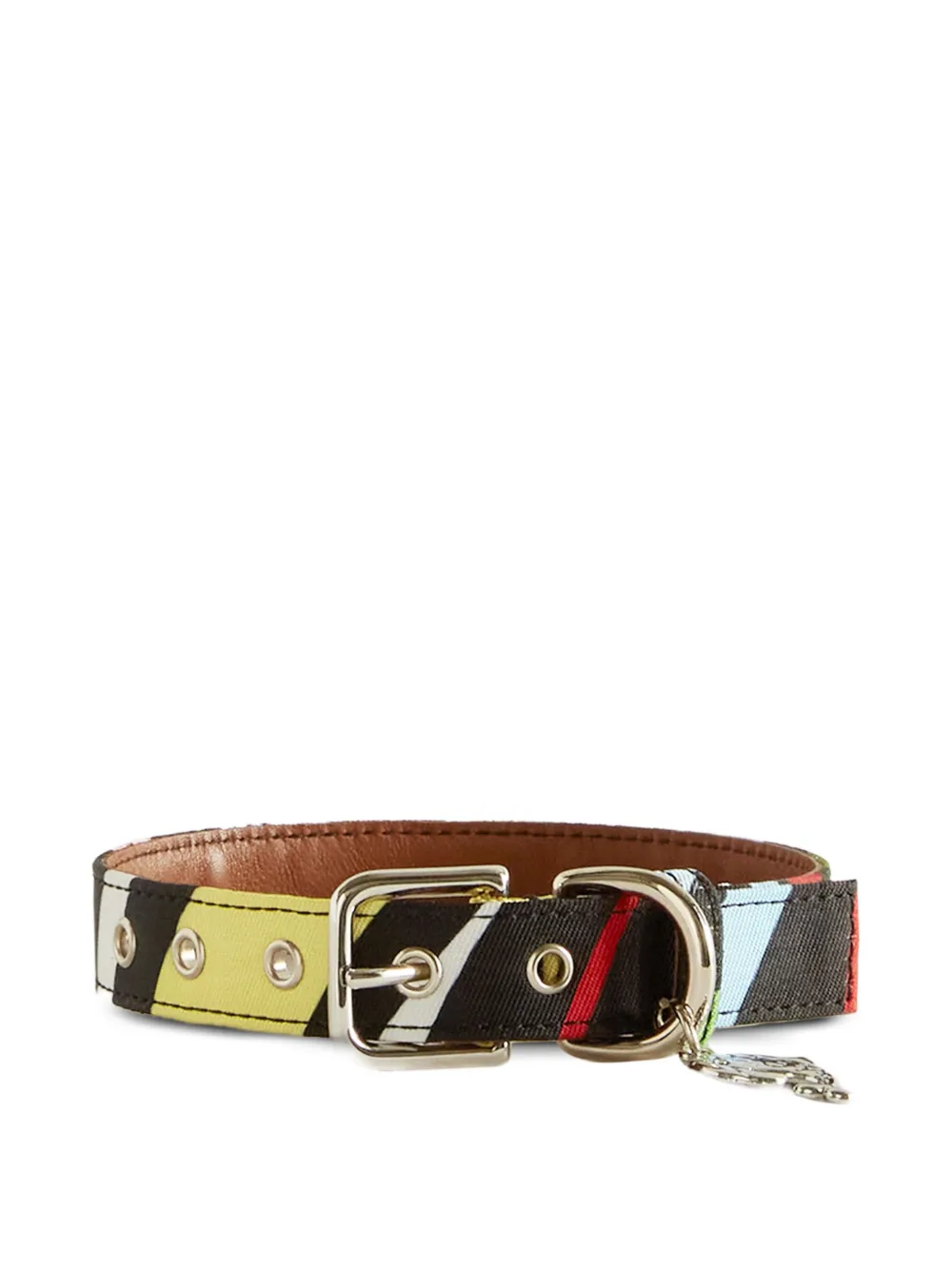 PUCCI Marmo-print dog collar | Black | Image 1