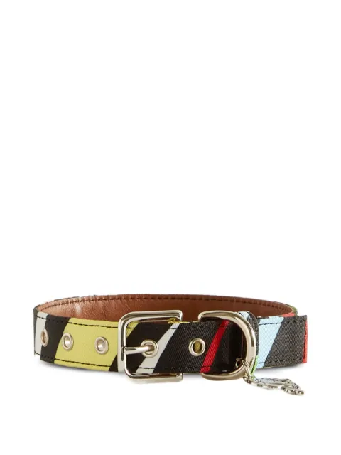 PUCCI Marmo-print dog collar