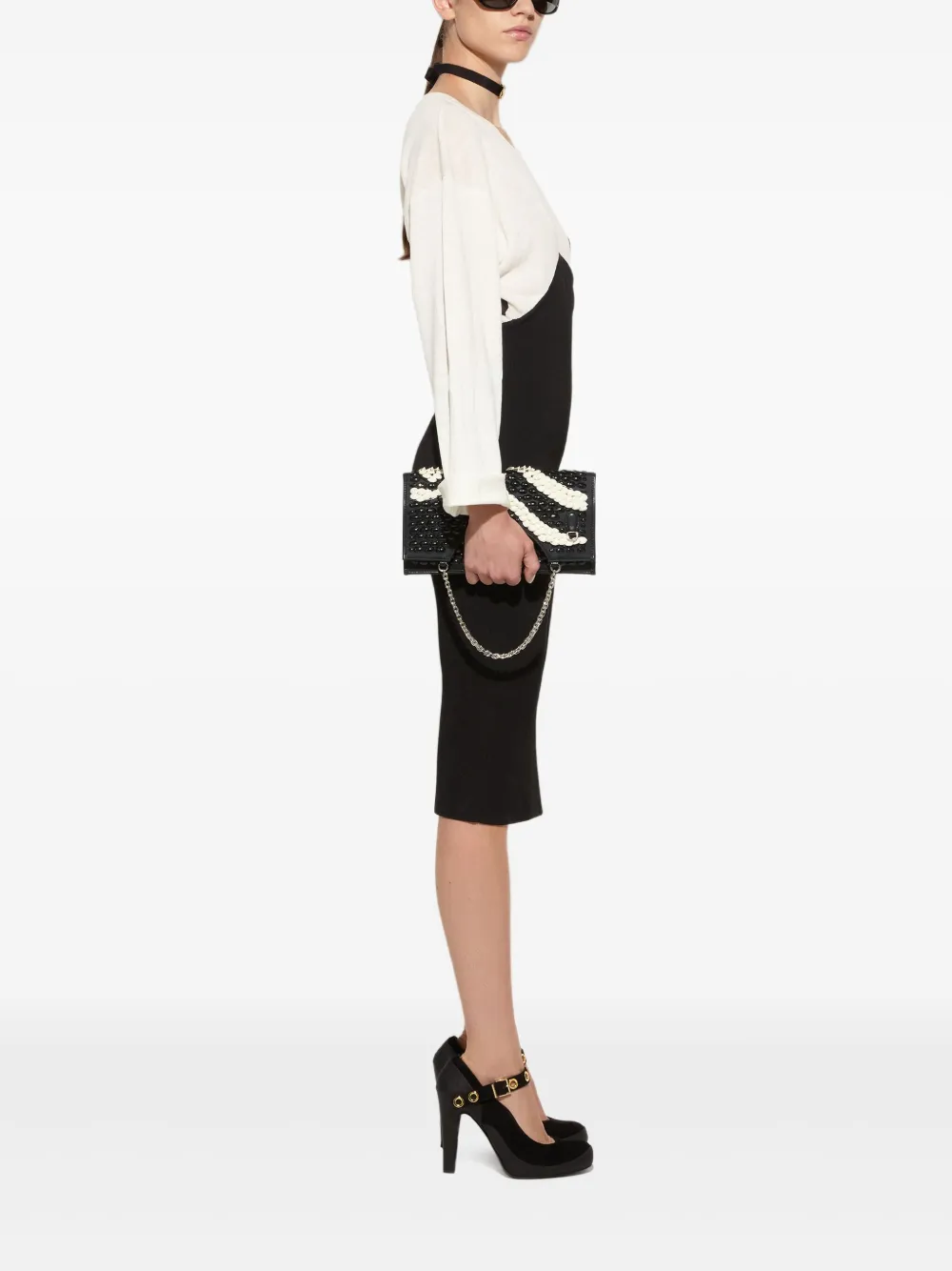 PUCCI Jurk met abstracte print Zwart