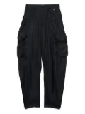 PUCCI cargo-pocket tapered trousers - Black