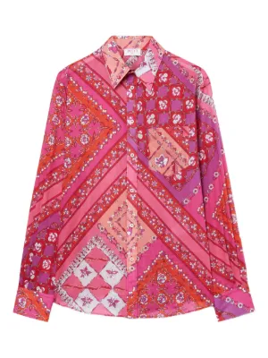【EMILIO PUCCI 】シルクシャツ羽織 楽天市場】EMILIO PUCCI エミリオプッチ JR510 カラー3色