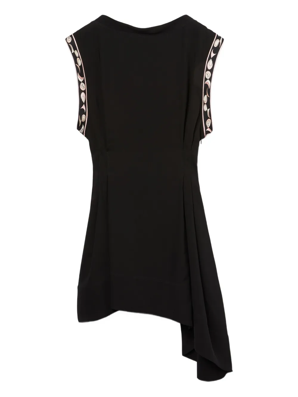 PUCCI Jurk met asymmetrische afwerking Zwart