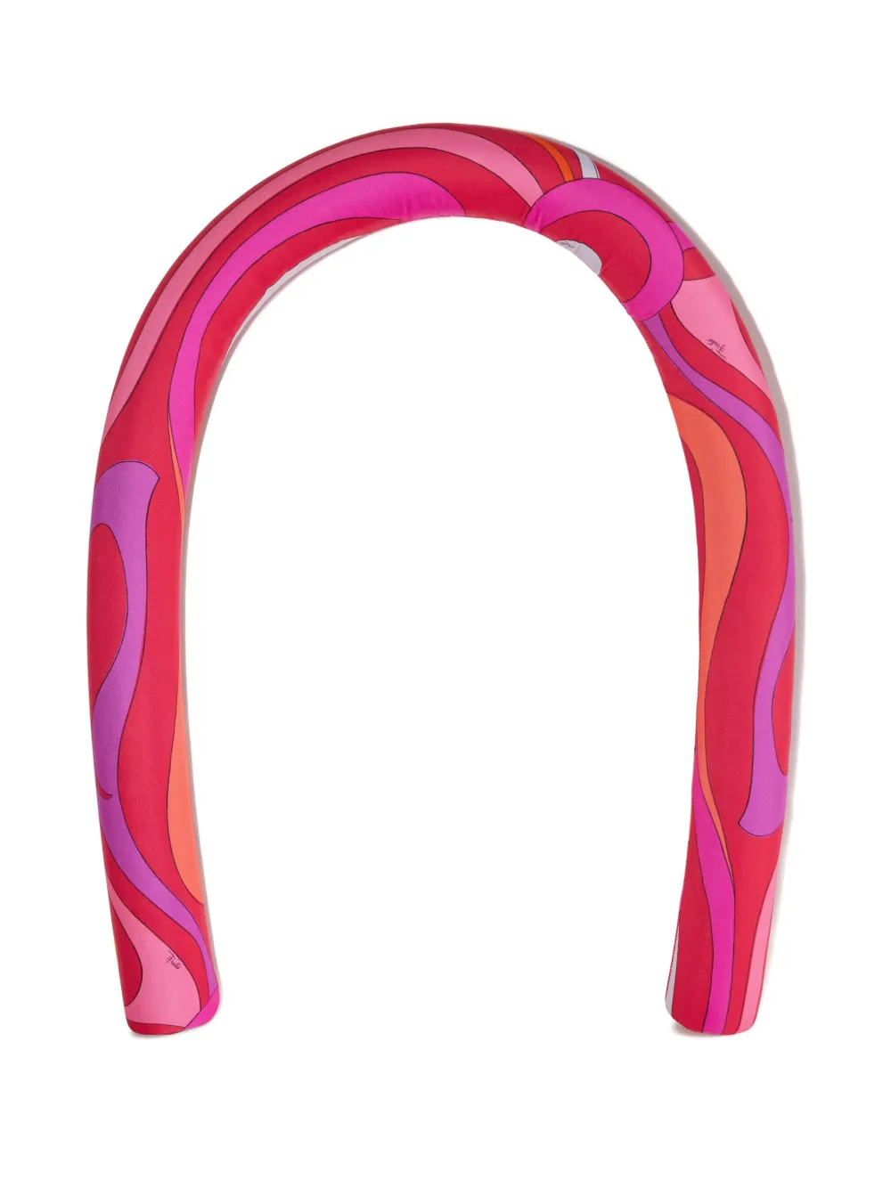 PUCCI swirl-print pool float - Rosso