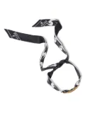 PUCCI scarf lip-ring choker - Black