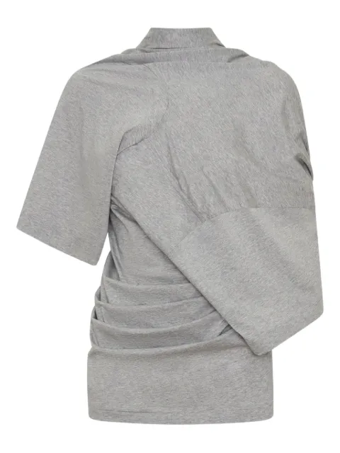 Christopher Esber Distort draped T-shirt
