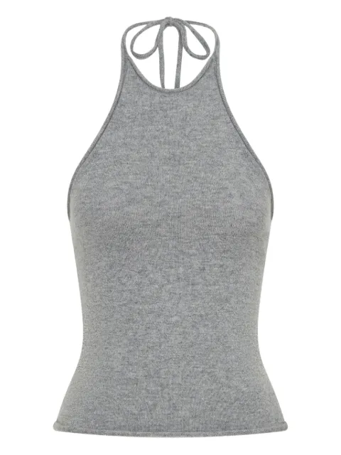 Christopher Esber halterneck cashmere top