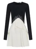 Christopher Esber Endrey lace-insert mini dress - Black