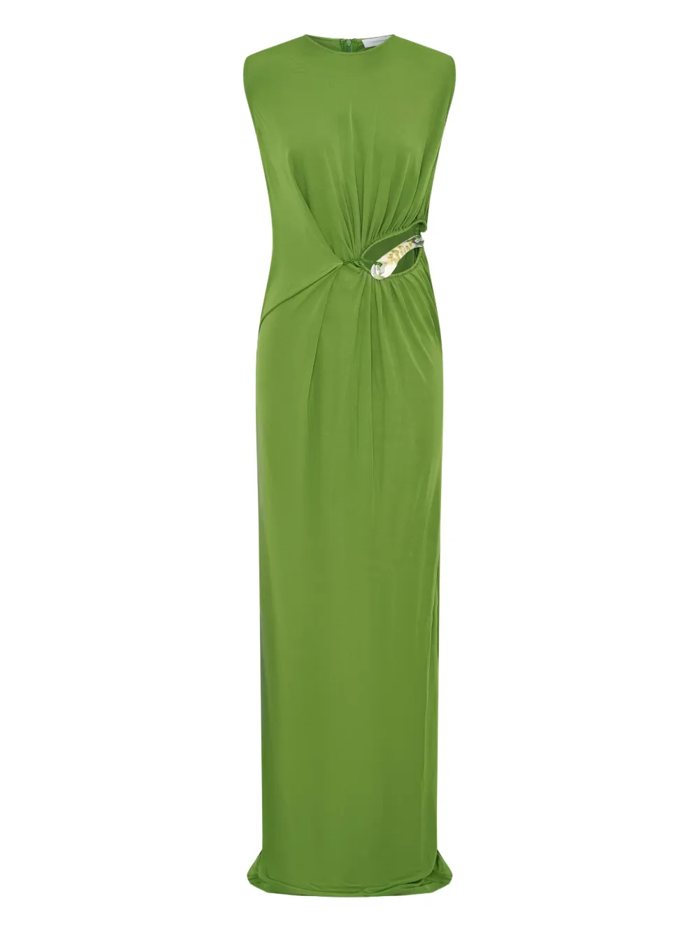 Christopher Esber Encased cut-out twisted maxi dress | Green | Image 1