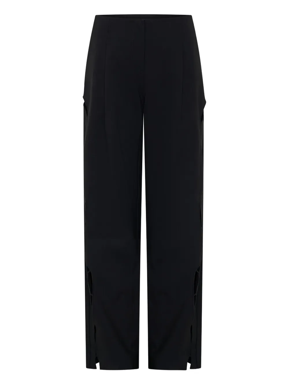 Christopher Esber Tailored Cut-out Trousers In Black