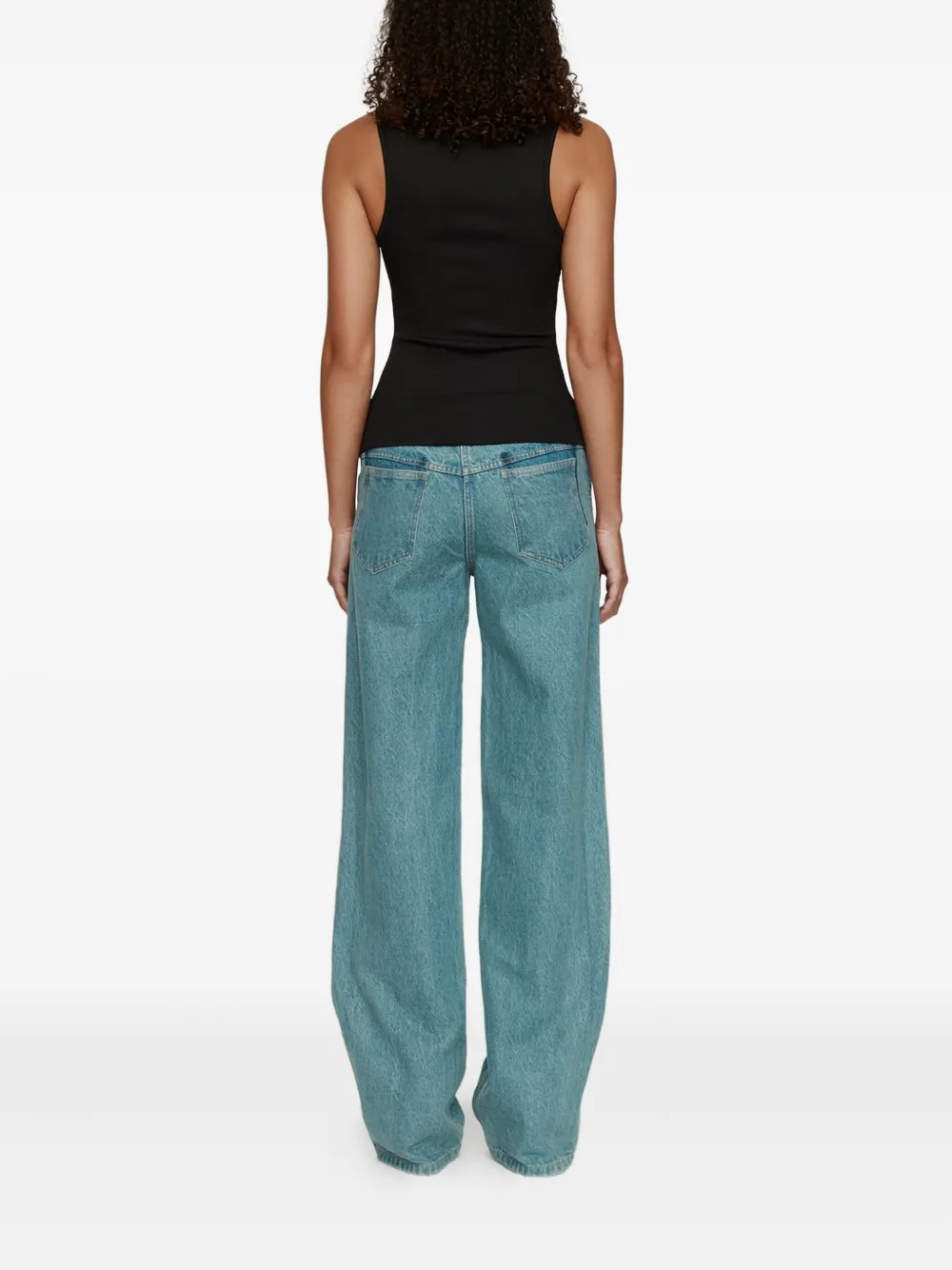 Christopher Esber Tanktop met kristallen speld Zwart