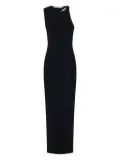 Christopher Esber resin-embellished column maxi dress - Black