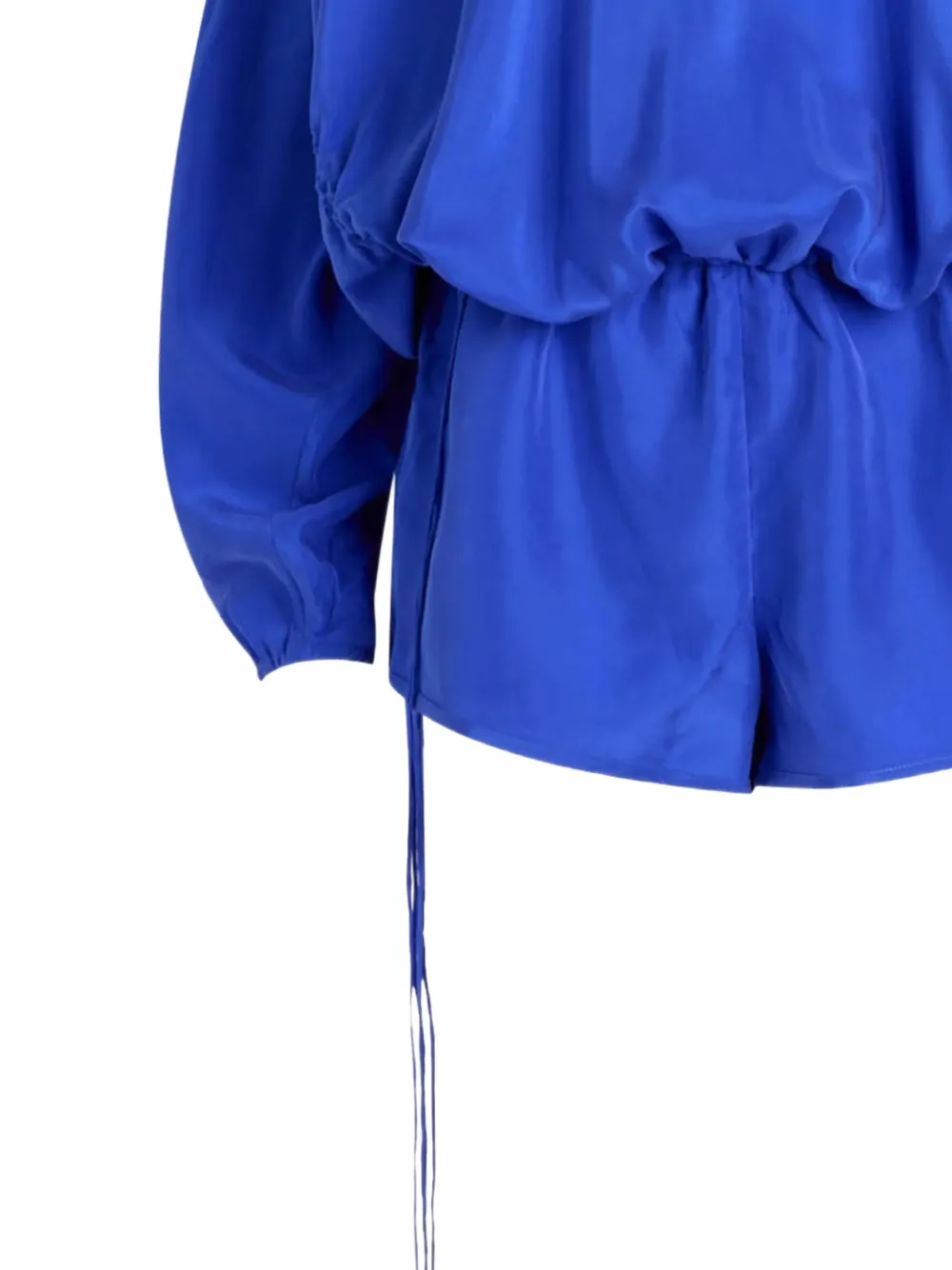  Christopher Esber Parachute Silk Playsuit - Blue 