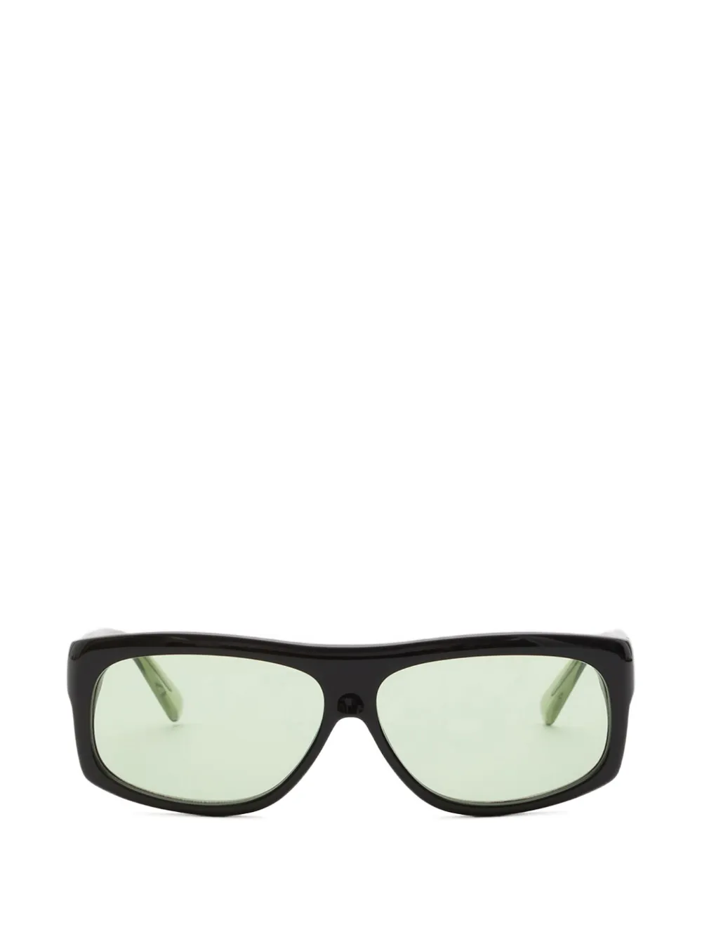 Christopher Esber lunettes de soleil Paolo 96 à monture rectangulaire - Noir Christopher Esber lunettes de soleil Paolo 96 à monture rectangulaire - Noir