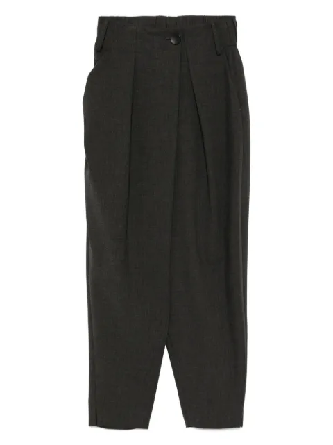 GDeL by gaze de lin asymmetric-pocket trousers