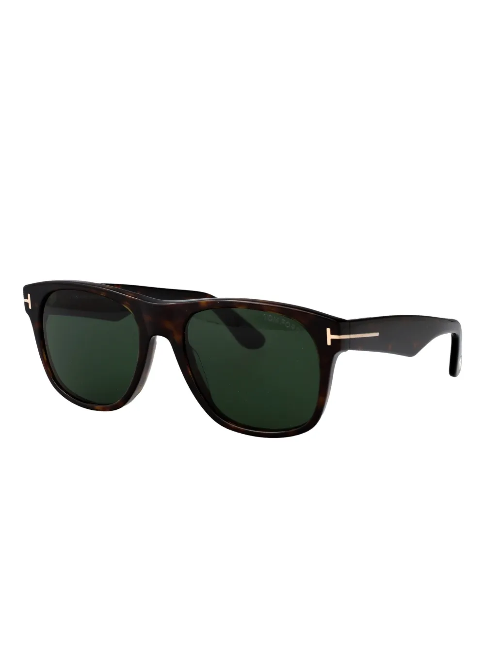 TOM FORD Eyewear Zonnebril met vierkant acetaat montuur Bruin