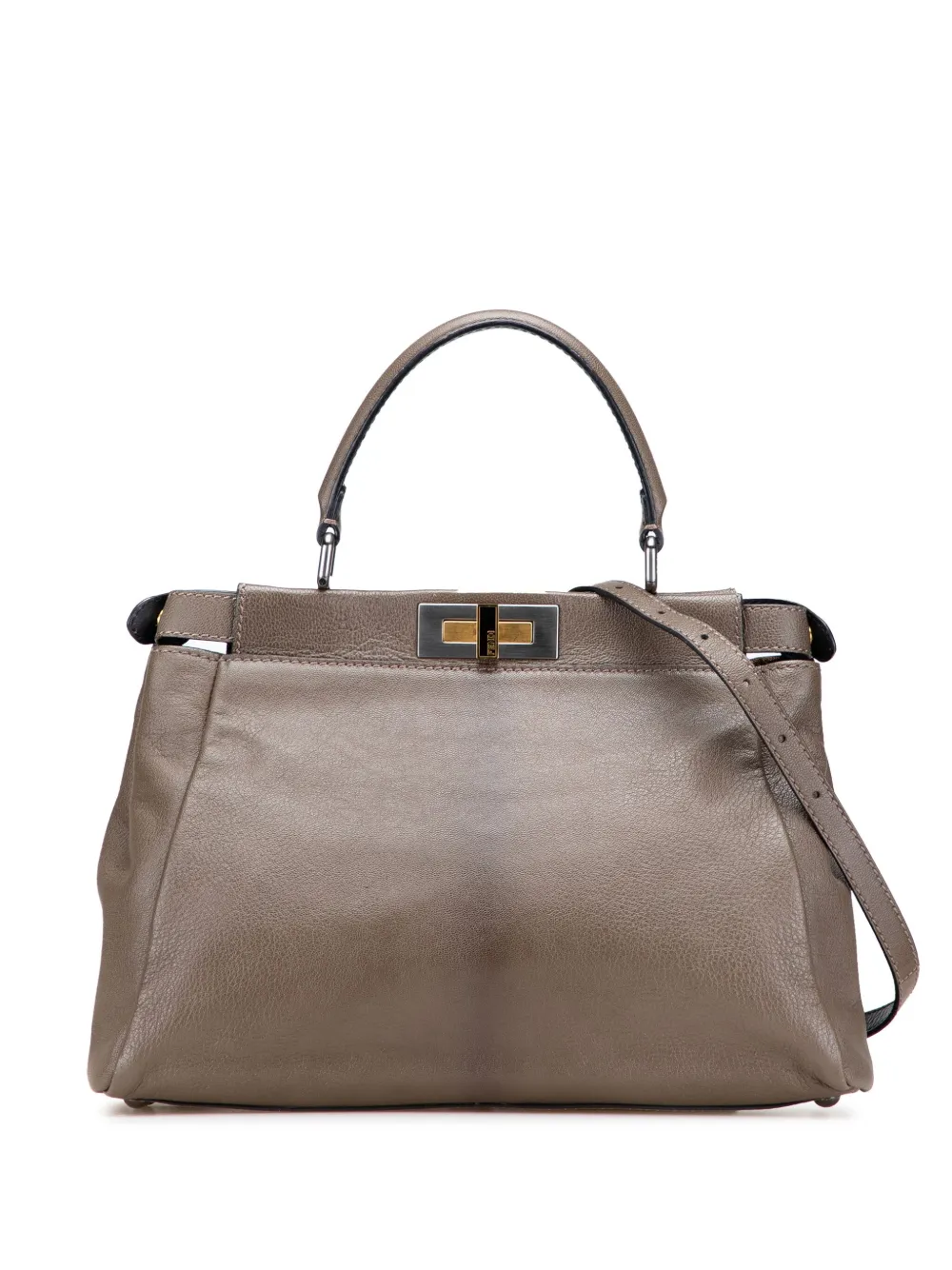 Fendi Pre-Owned 2000-2010 Medium Calfskin Peekaboo Iconic satchel - Fendi Pre-Owned 2000-2010 Medium Calfskin Peekaboo Iconic satchel -