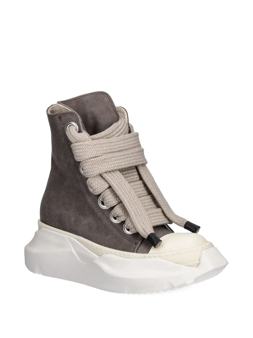 Rick Owens DRKSHDW lace-up platform high-top sneakers - Bruin