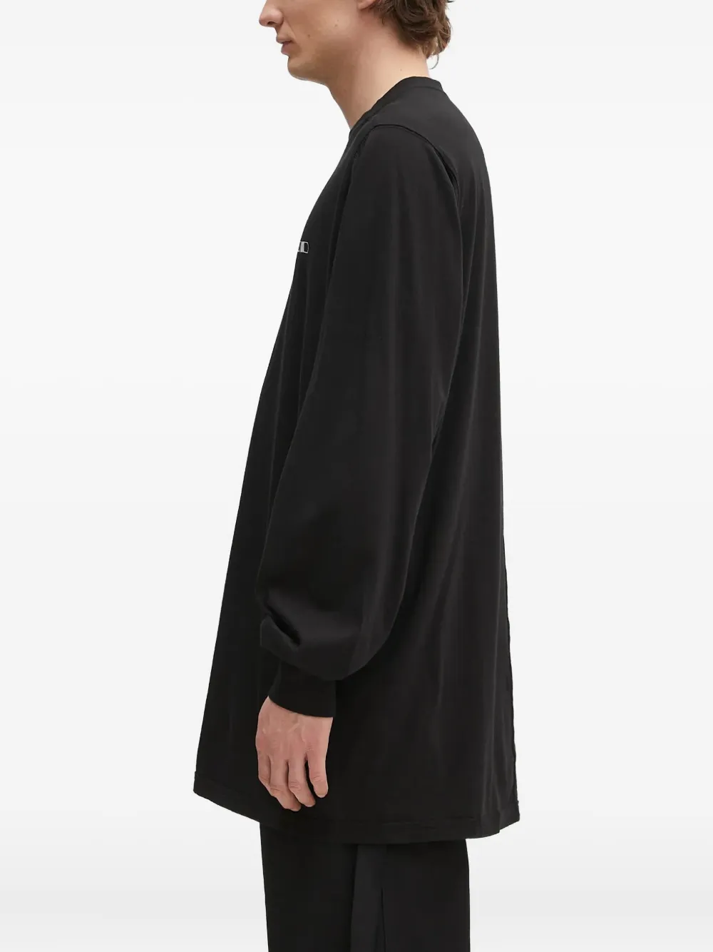 Rick Owens Drkshdw Hollywood Graphic Long-sleeve T-shirt In Black