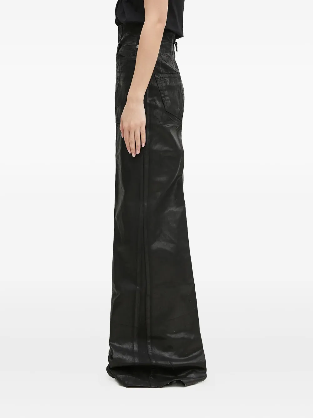 Rick Owens DRKSHDW wide-leg jeans - Zwart