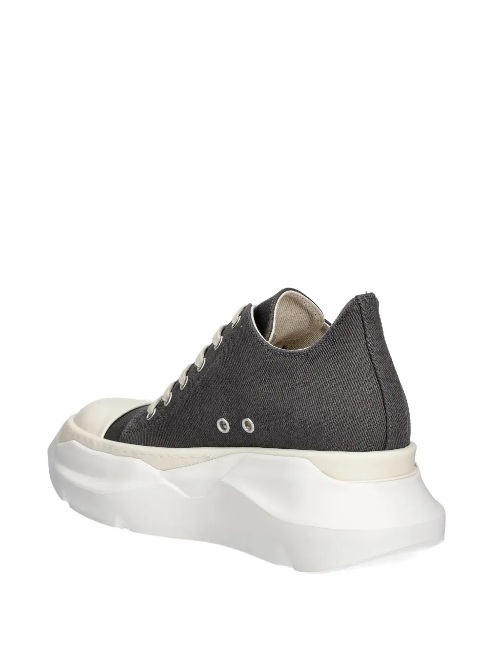 Rick Owens DRKSHDW Abstract low-top platform sneakers Black