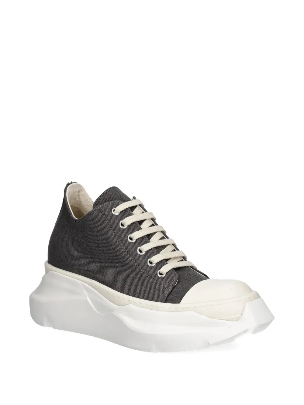 Rick Owens DRKSHDW Abstract low-top platform sneakers Black
