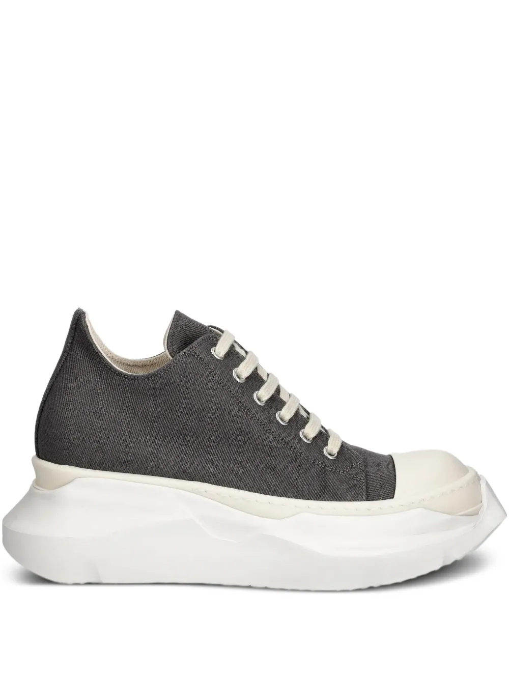 Rick Owens DRKSHDW Abstract low-top platform sneakers Black