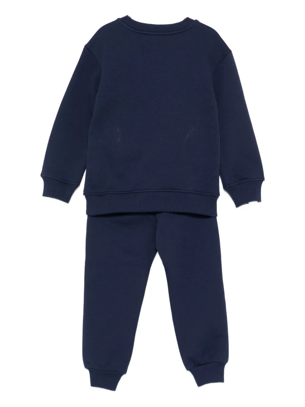 Moschino Kids logo tracksuit Blauw