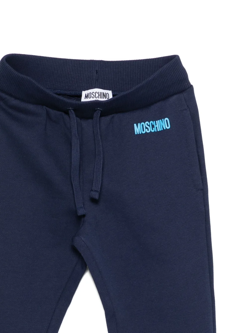 Moschino Kids logo tracksuit Blauw