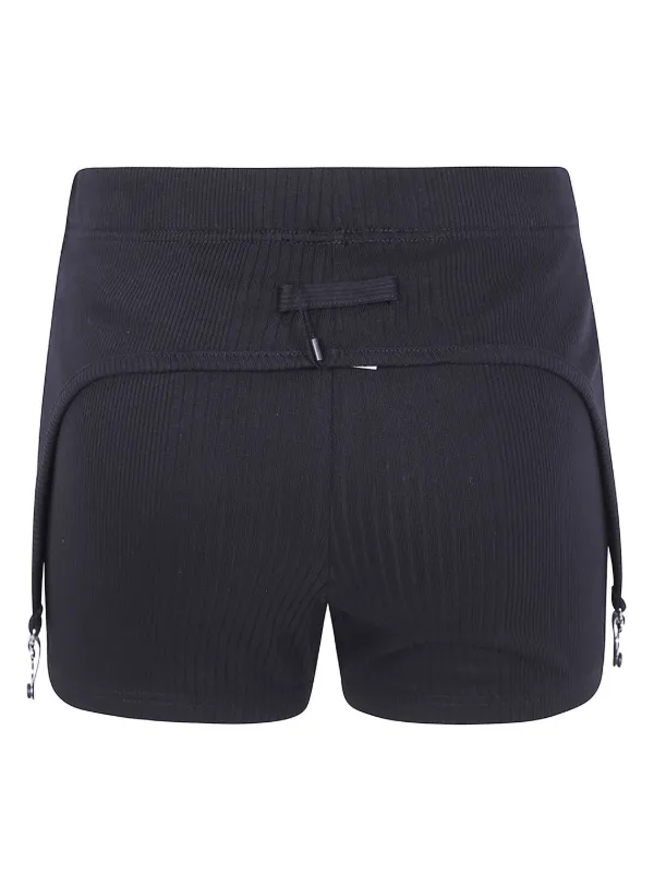 Jean Paul Gaultier ガーターディテール ショートパンツ Jean Paul Gaultier ガーターディテール ショートパンツ