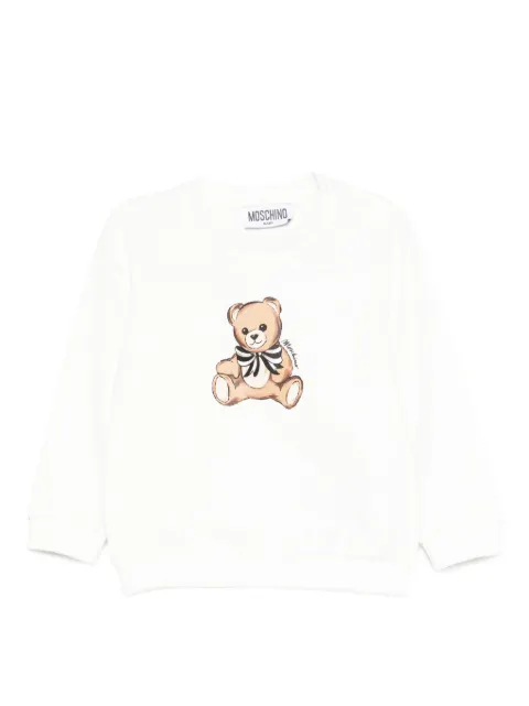 Moschino Kids teddy-print sweatshirt
