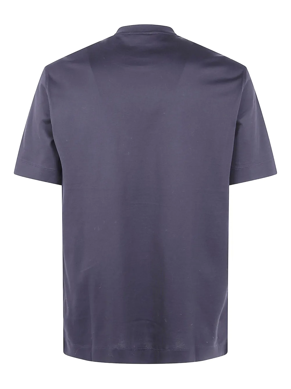 Emporio Armani crew-neck cotton T-shirt - Blauw