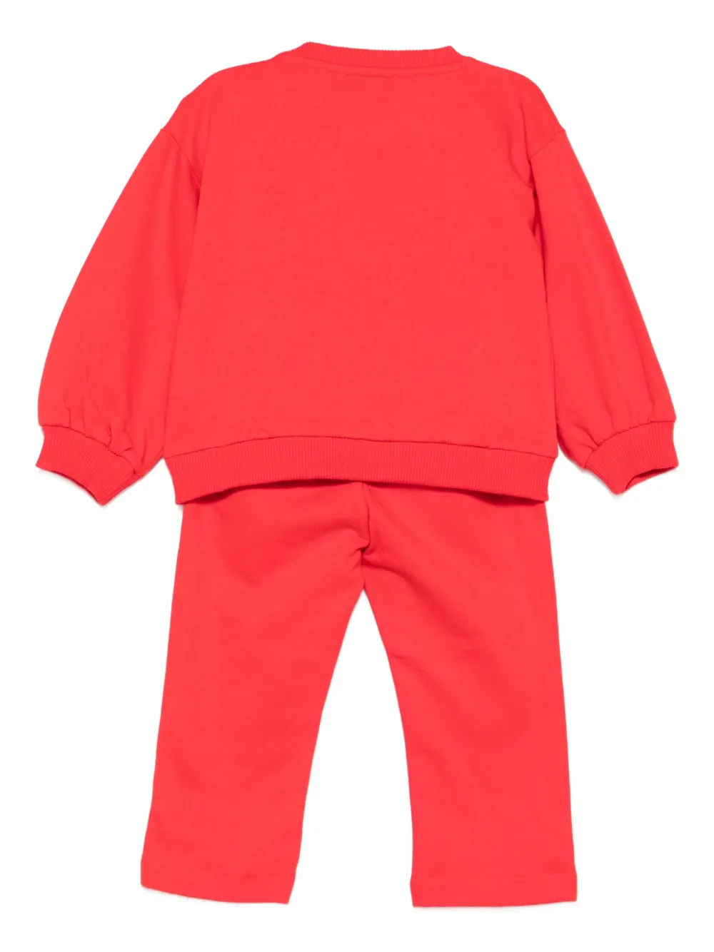 Moschino Kids logo tracksuit Rood