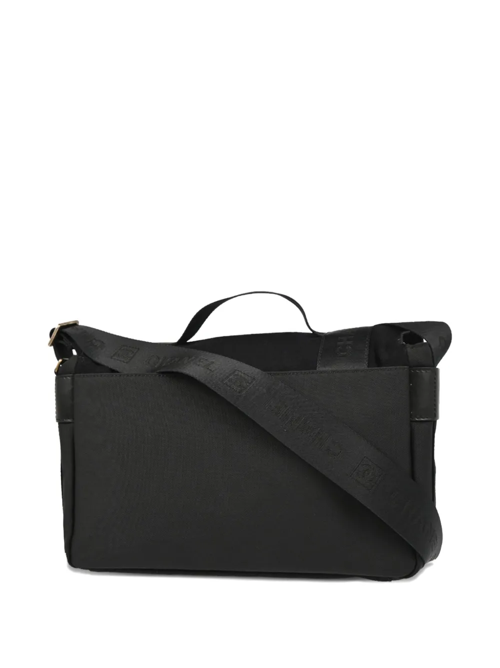 Pre-owned Chanel 2005 Sport Line Handbag In Black